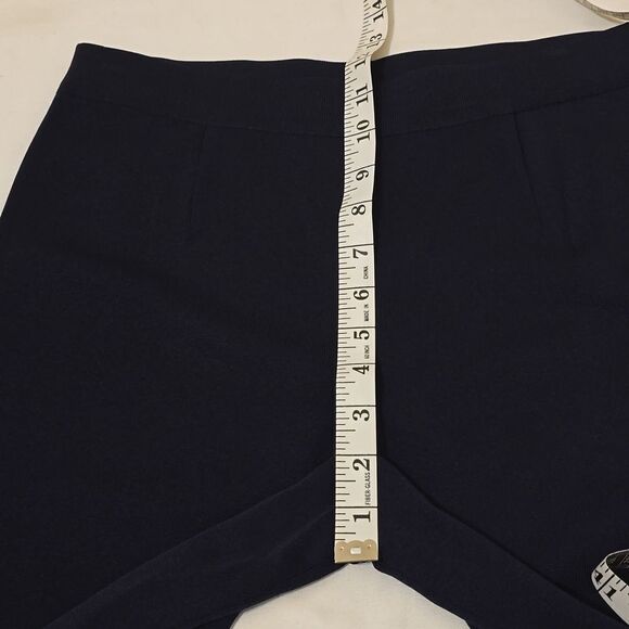- Exclusively misook navy blue straight leg pant size small - Picture 4 of 7